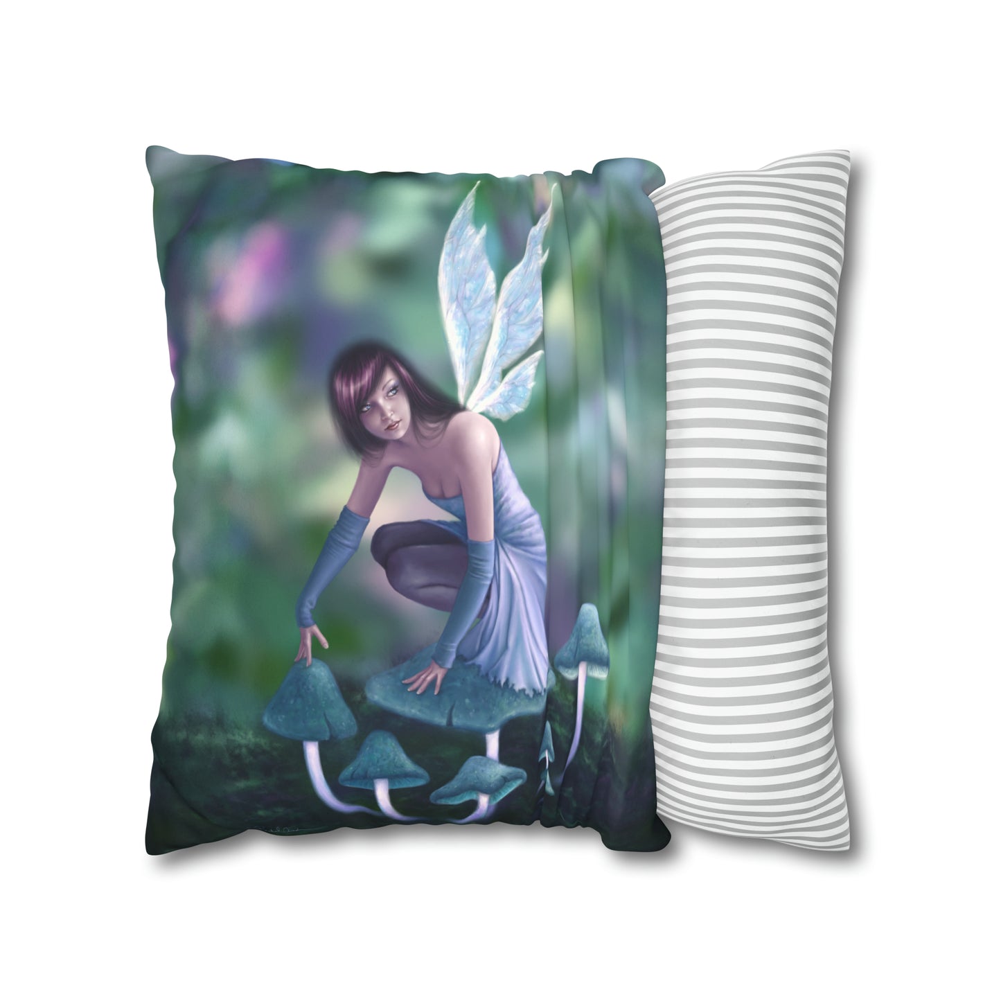 Throw Pillow Cover - Periwinkle