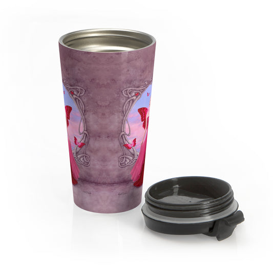 Travel Mug - Birthstones - Ruby