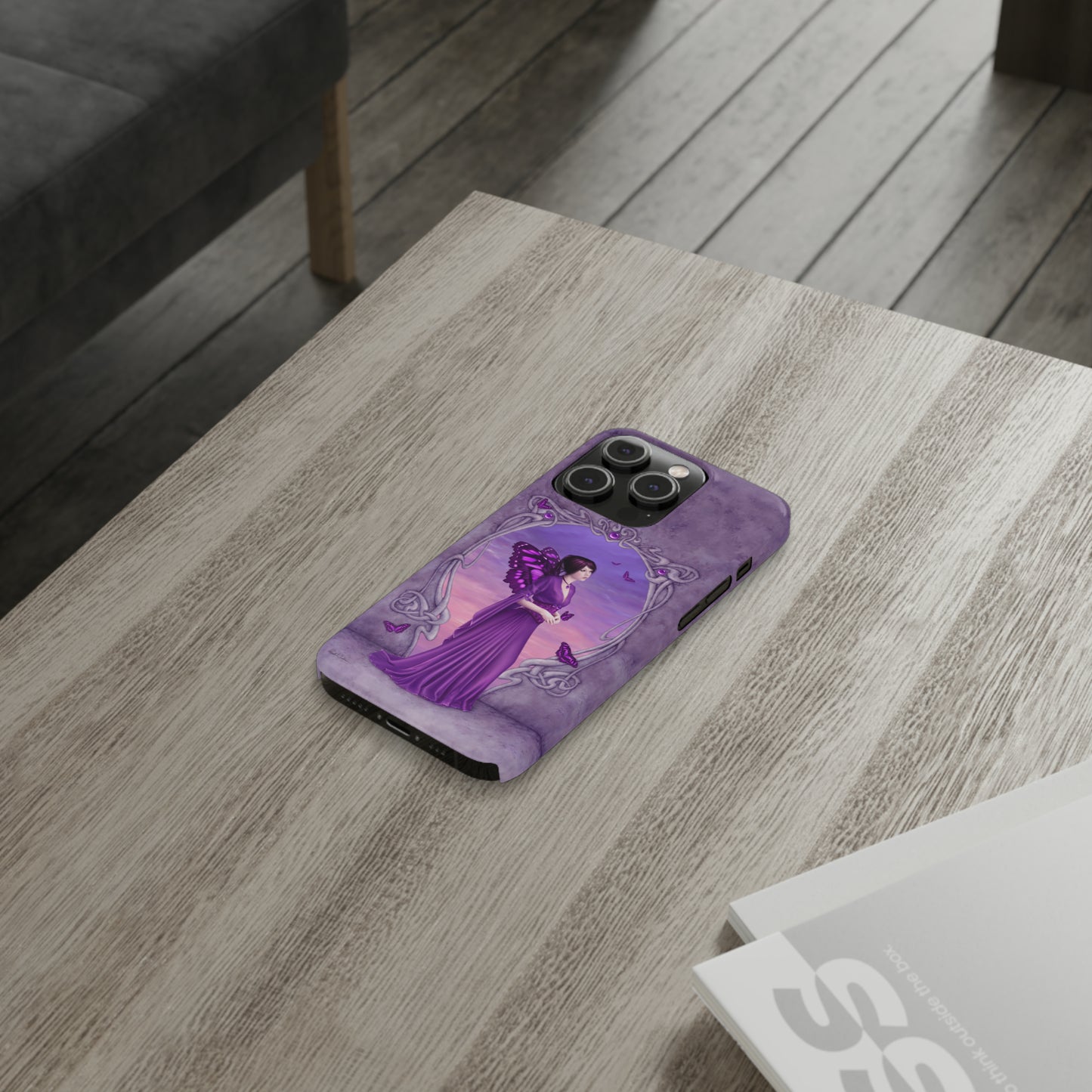 Phone Case - Amethyst Birthstone Fairy