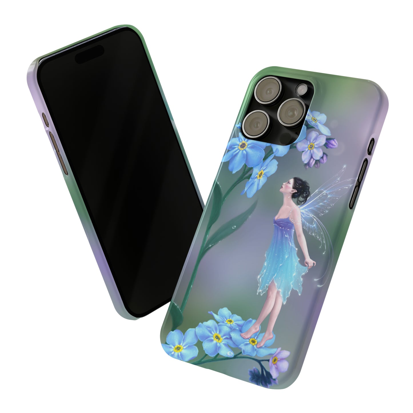 Slim Phone Case - Forget-Me-Not