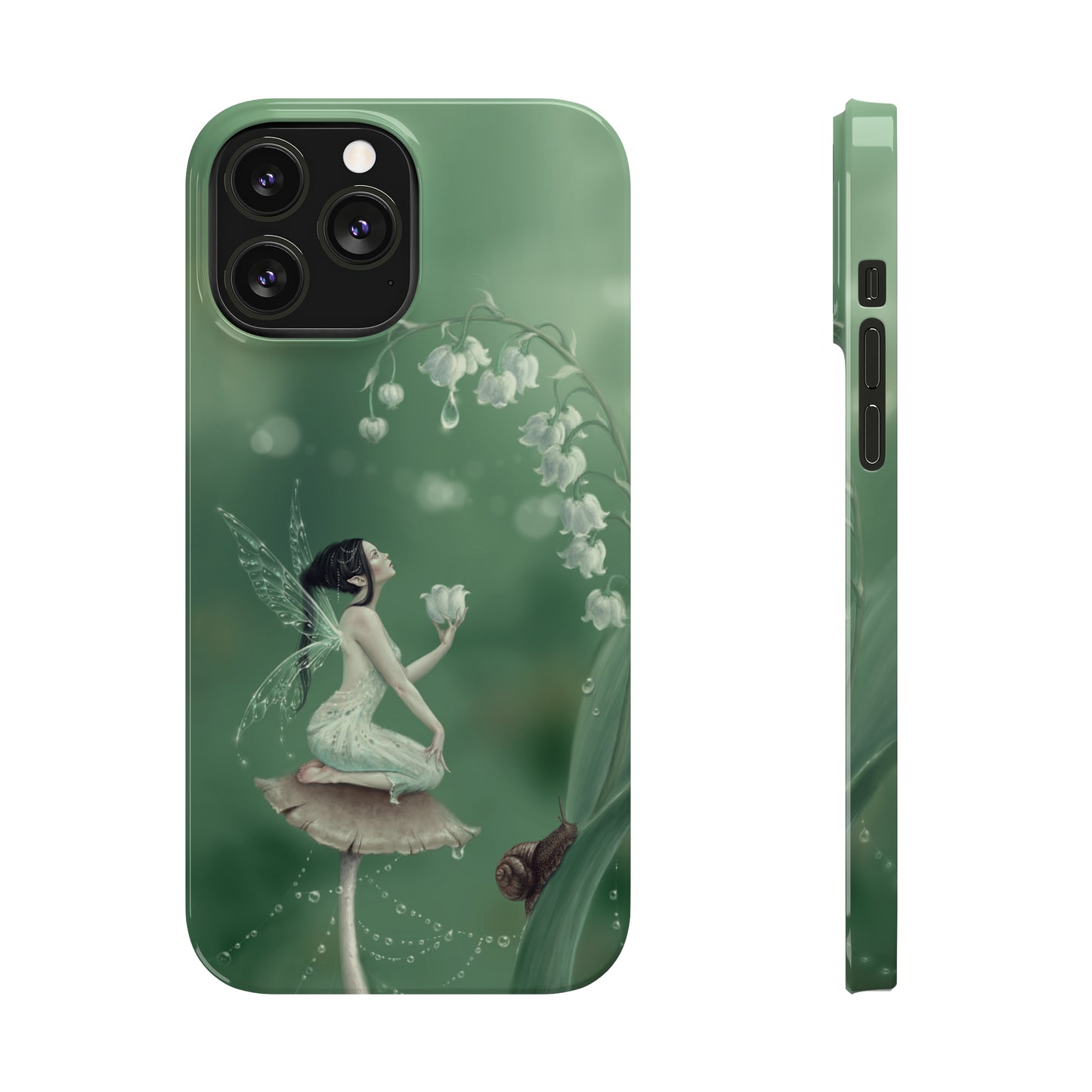 Slim Phone Case - Lily of the Valley