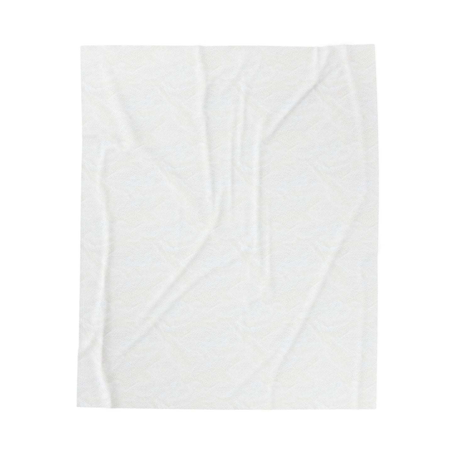 Velveteen Plush Blanket - Birthstones - Pearl