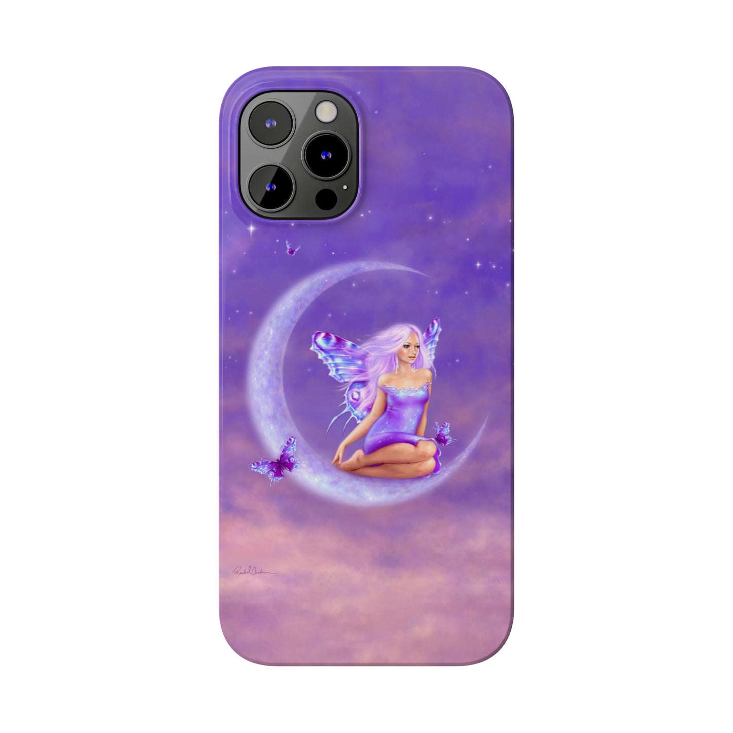 Slim Phone Case - Lavender Moon