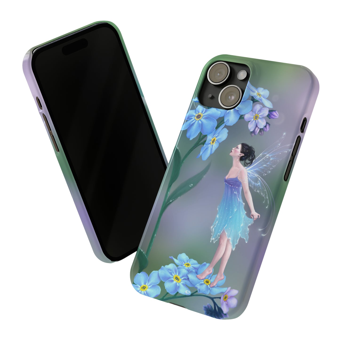 Slim Phone Case - Forget-Me-Not
