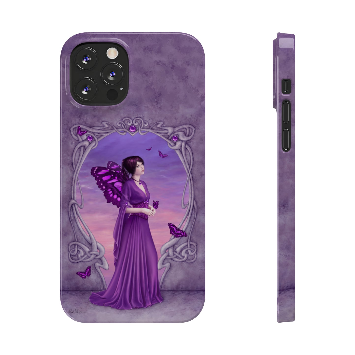 Phone Case - Amethyst Birthstone Fairy