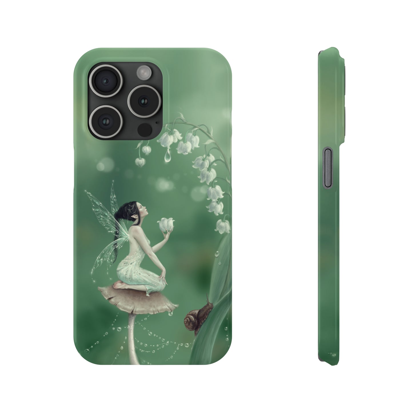 Slim Phone Case - Lily of the Valley