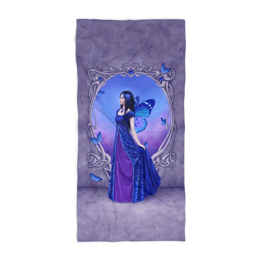 Beach Towel - Birthstones - Sapphire