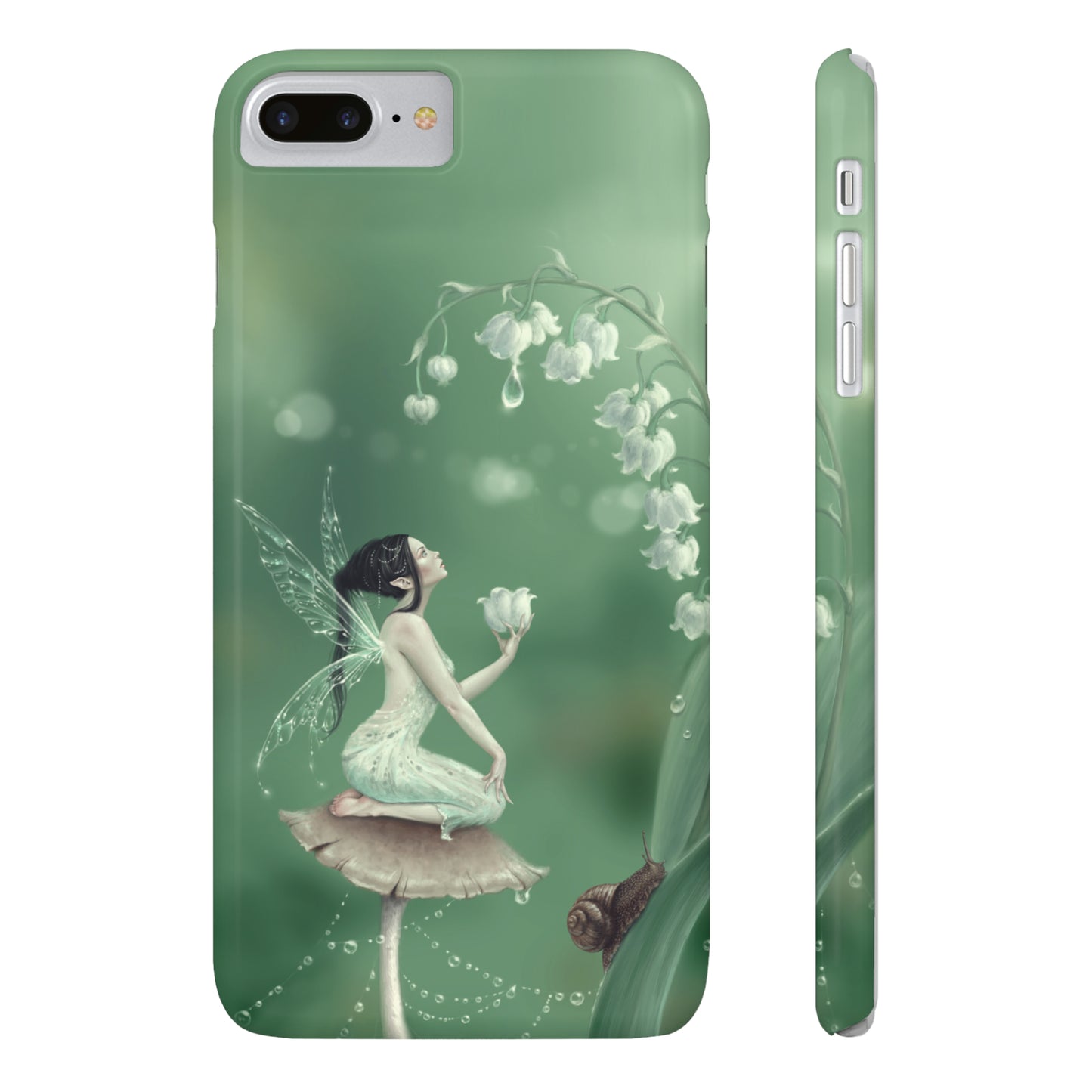 Slim Phone Case - Lily of the Valley
