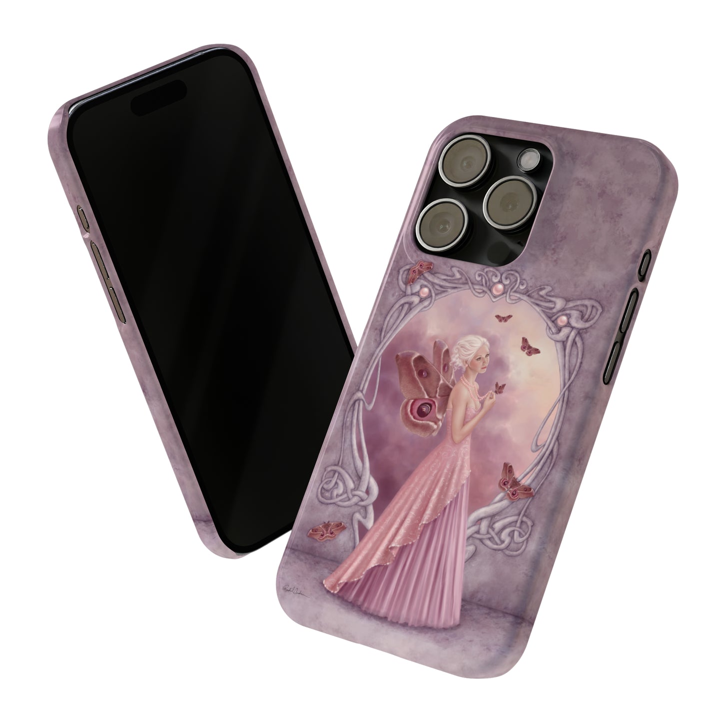 Phone Case - Pearl Birthstone Fairy