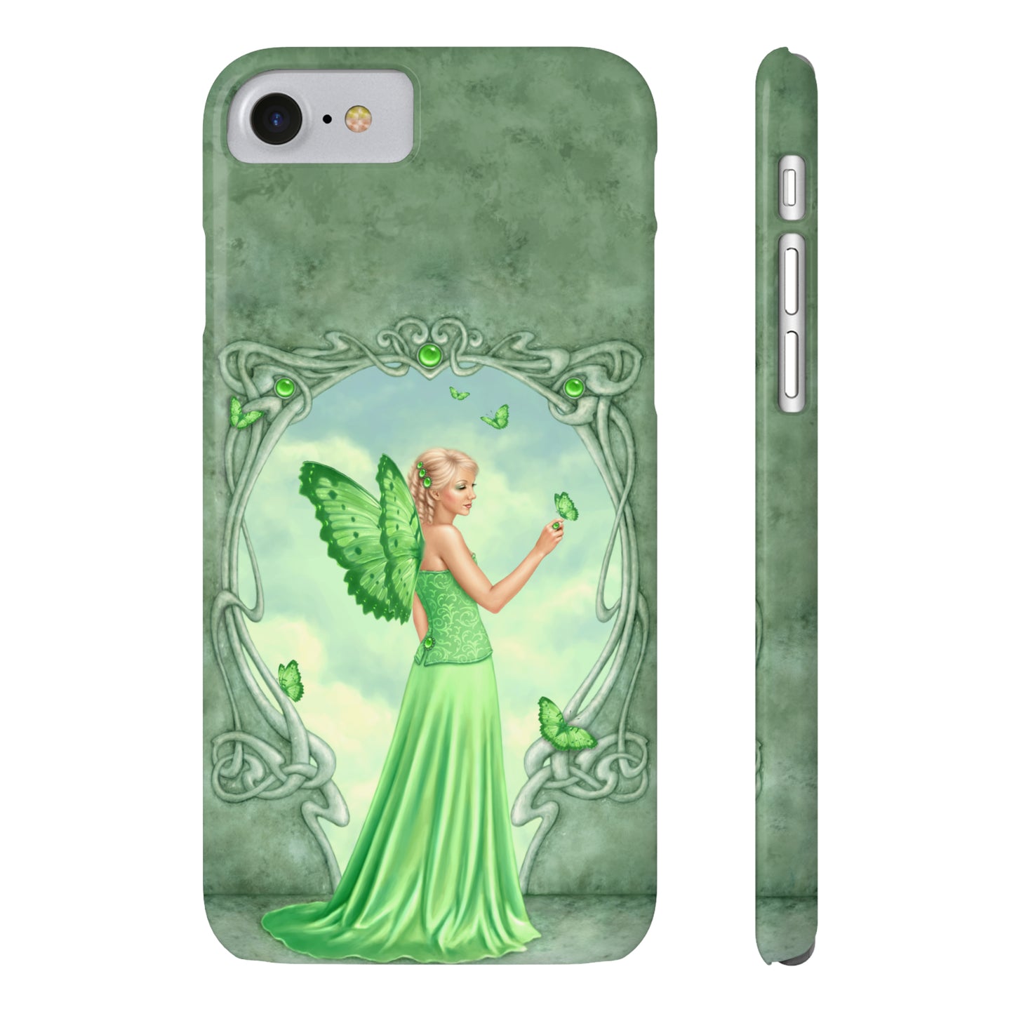 Phone Case - Peridot Birthstone Fairy