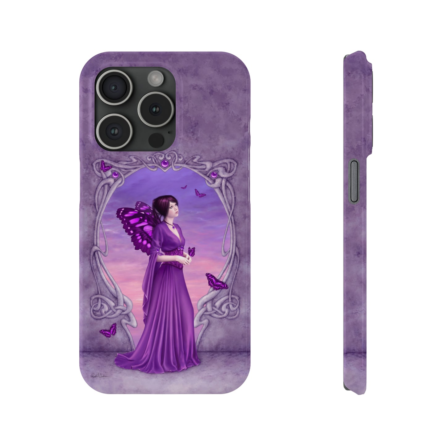 Phone Case - Amethyst Birthstone Fairy