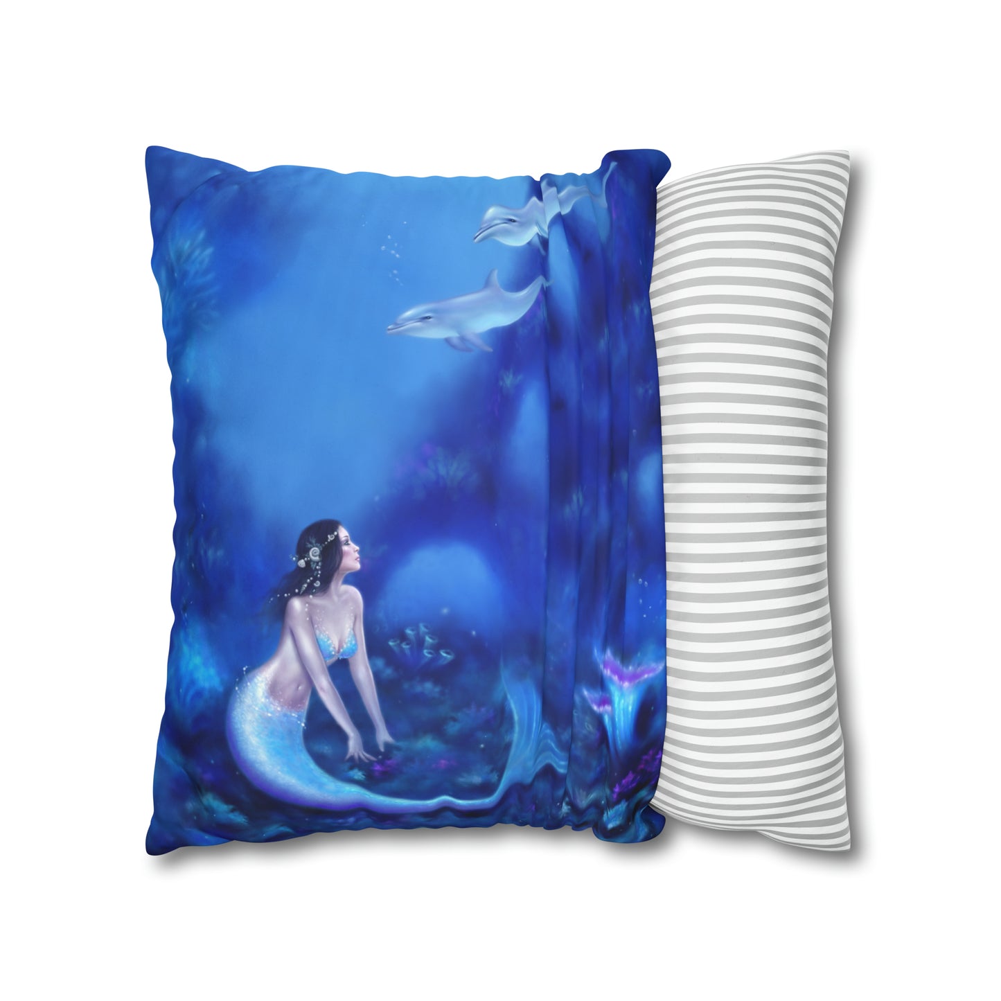 Throw Pillow Cover - Ultramarine
