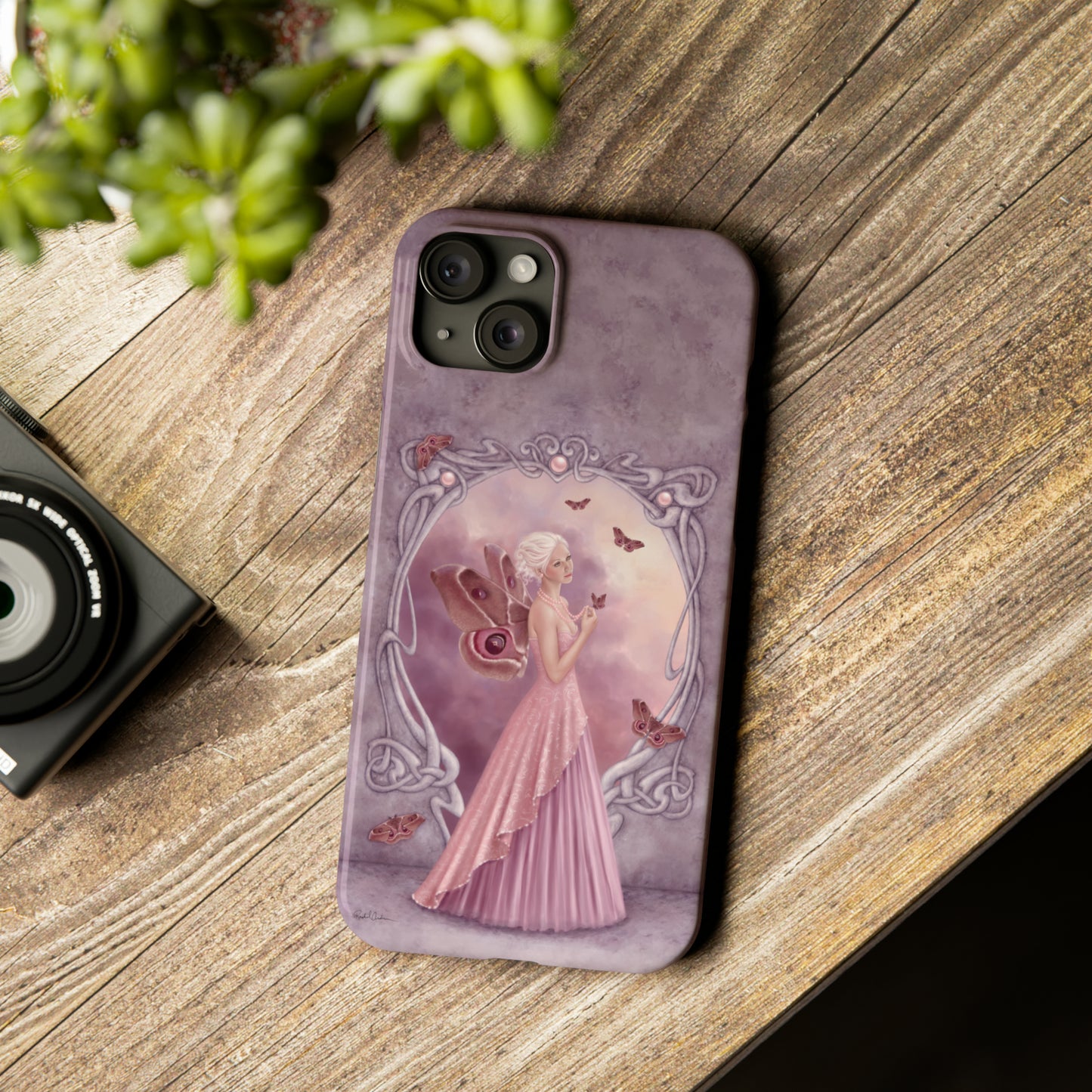 Phone Case - Pearl Birthstone Fairy