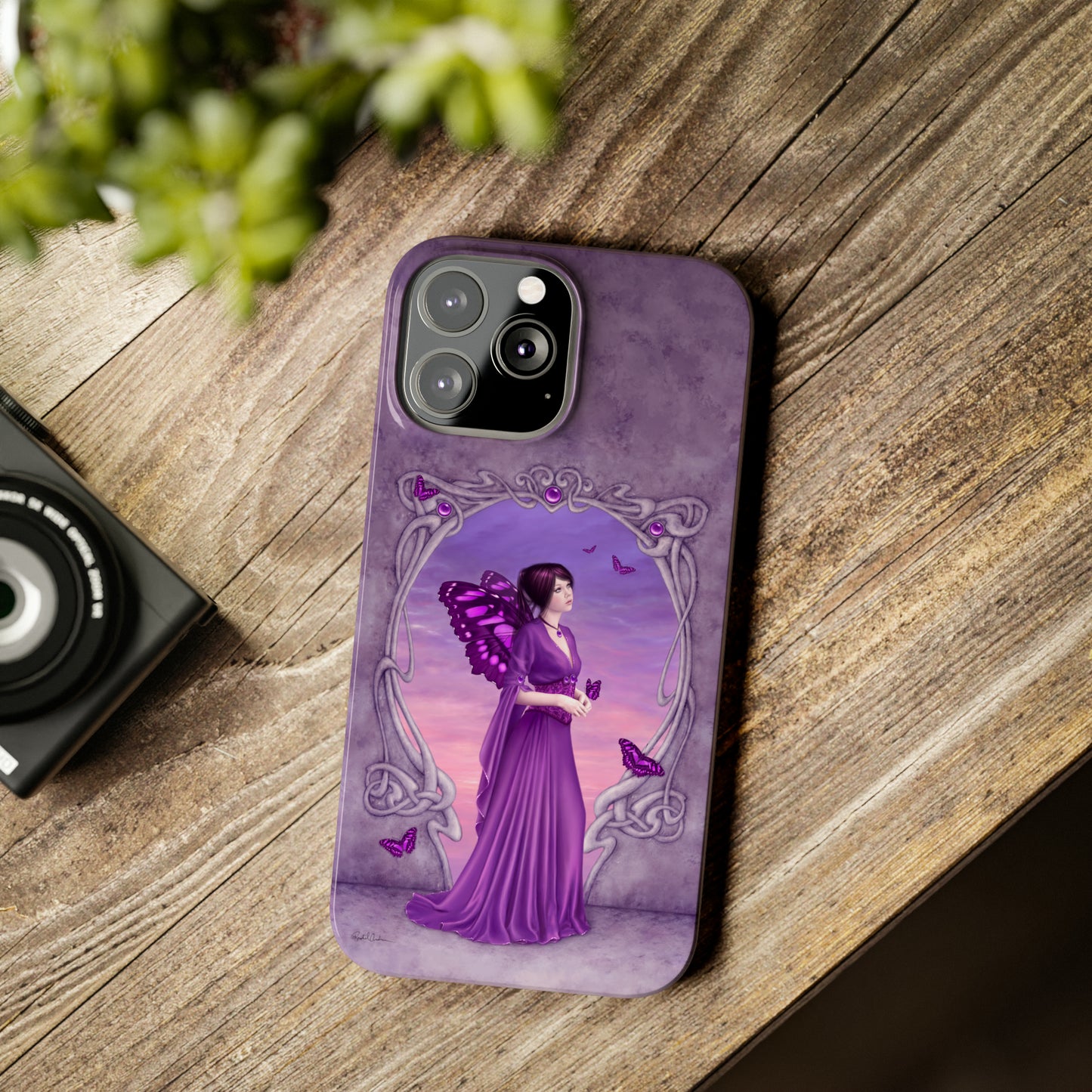 Phone Case - Amethyst Birthstone Fairy