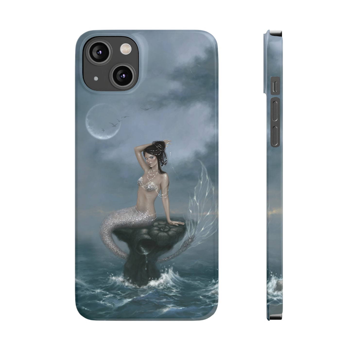 Slim Phone Case - Moon Tide