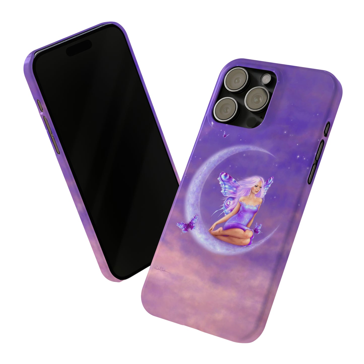 Slim Phone Case - Lavender Moon