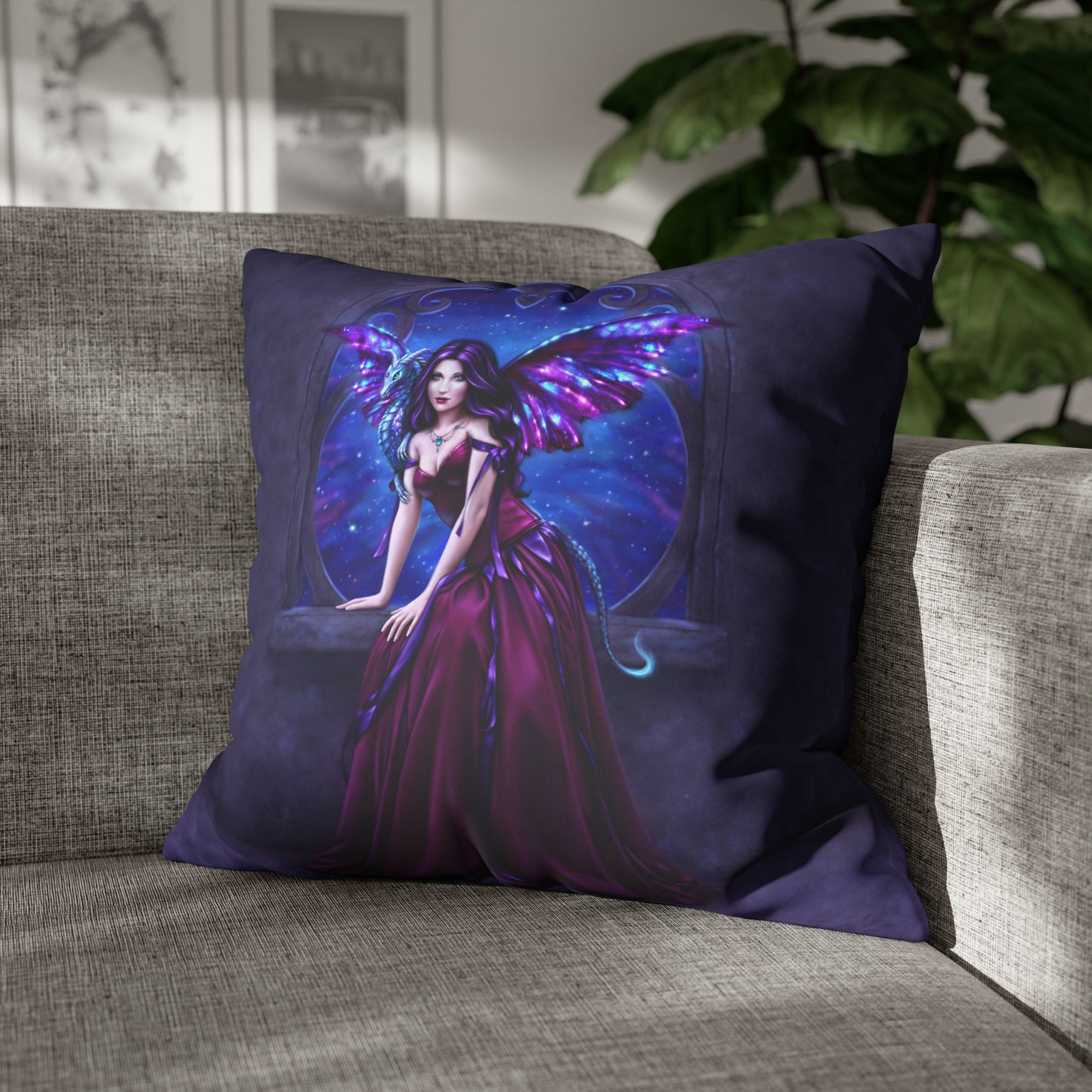 Throw Pillow Cover - Andromeda