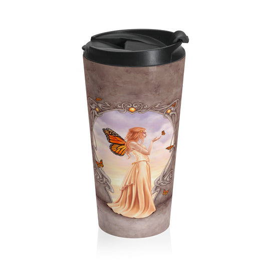 Travel Mug - Birthstones - Citrine