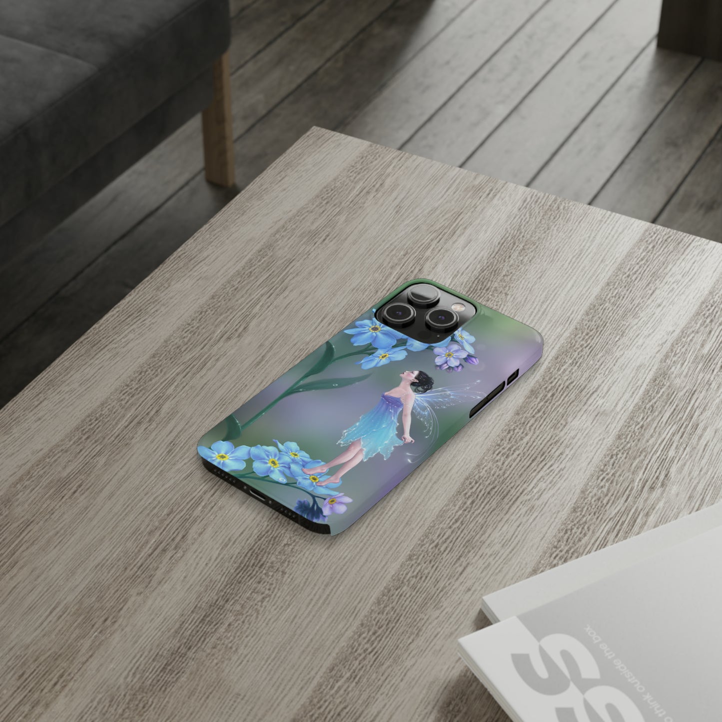 Slim Phone Case - Forget-Me-Not