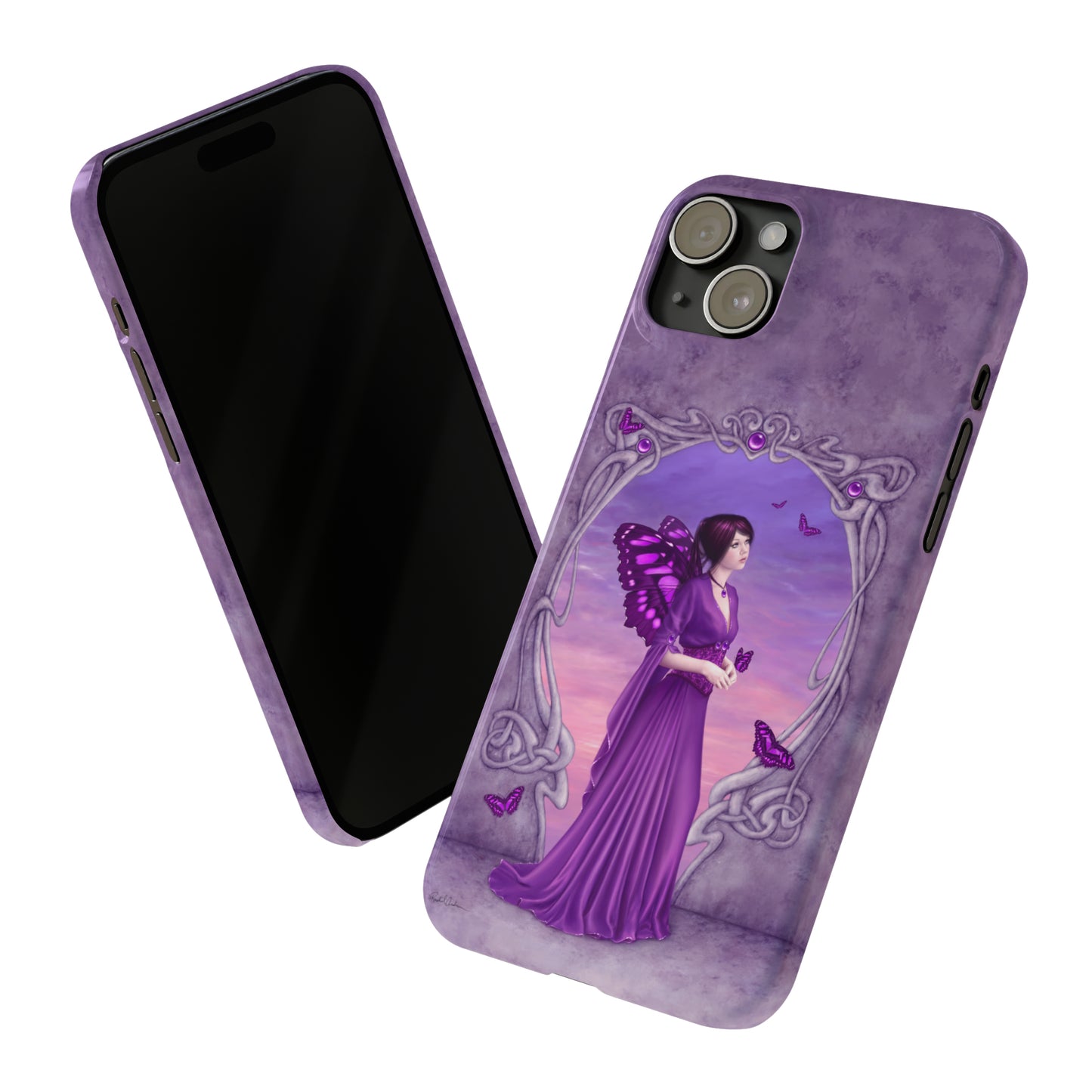 Phone Case - Amethyst Birthstone Fairy