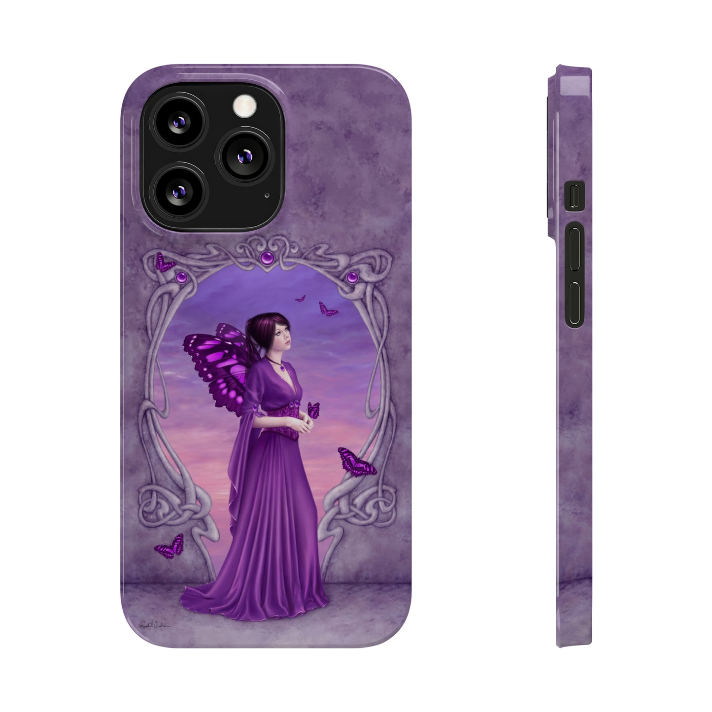 Phone Case - Amethyst Birthstone Fairy