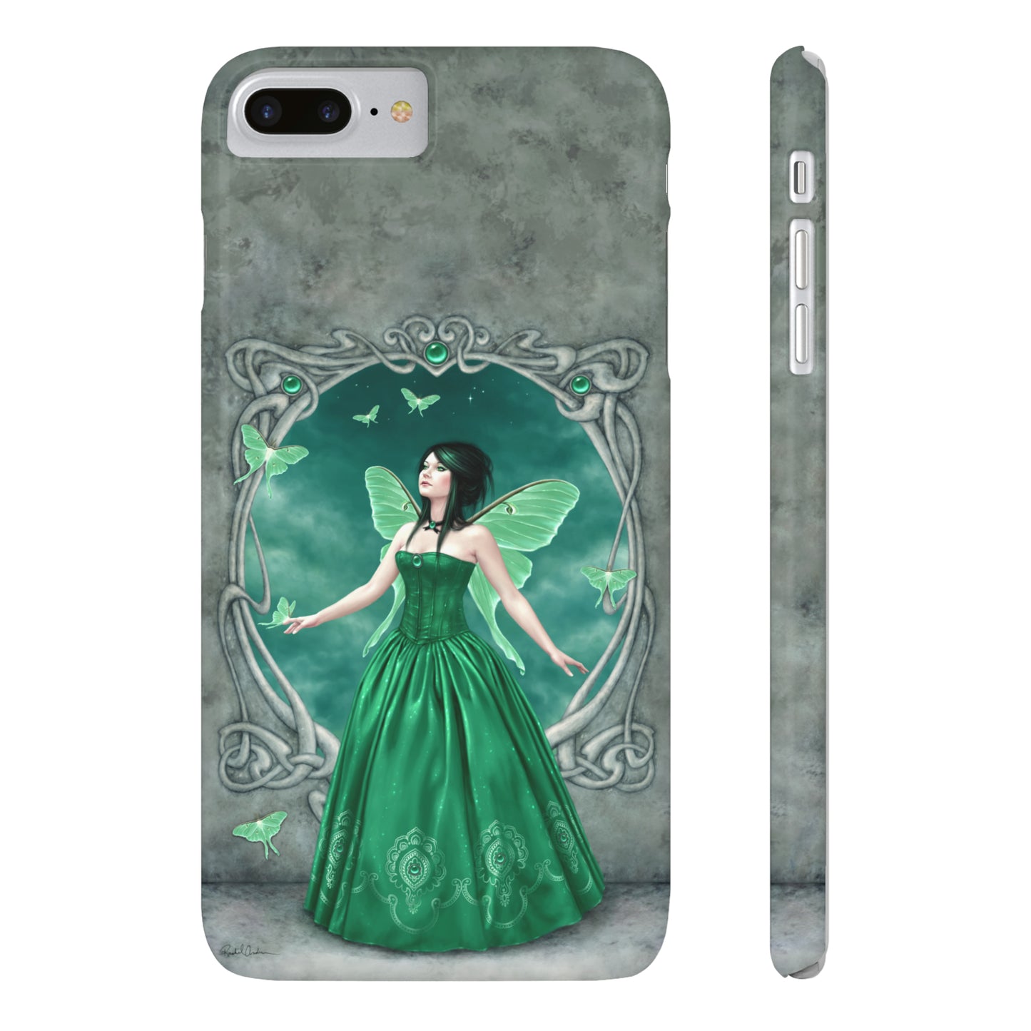 Phone Case - Emerald Birthstone Fairy