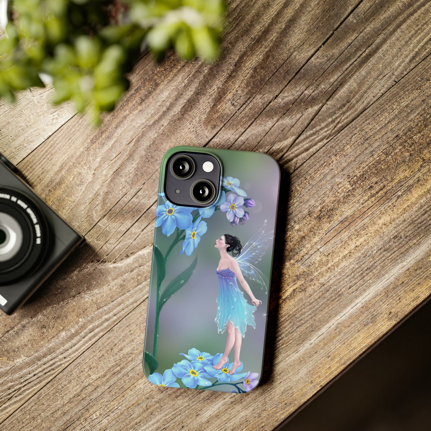 Slim Phone Case - Forget-Me-Not
