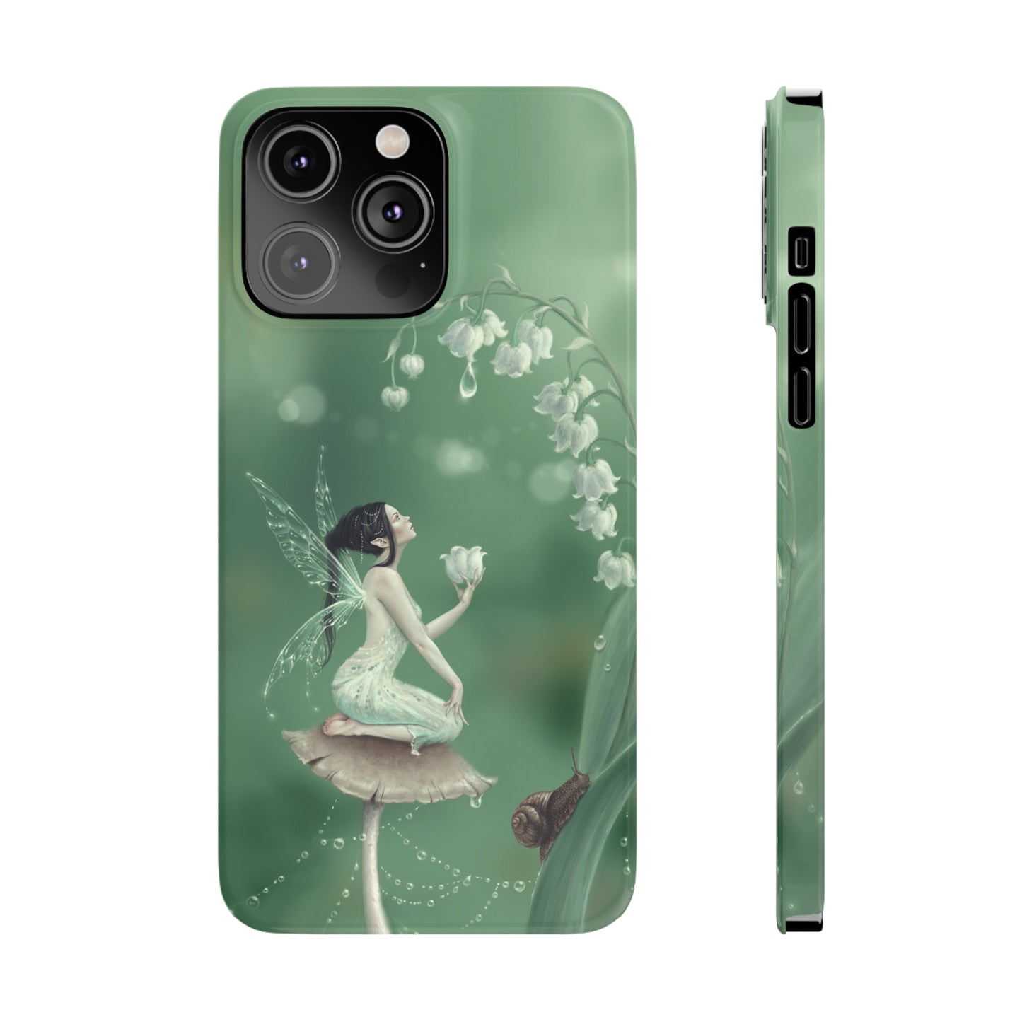 Slim Phone Case - Lily of the Valley