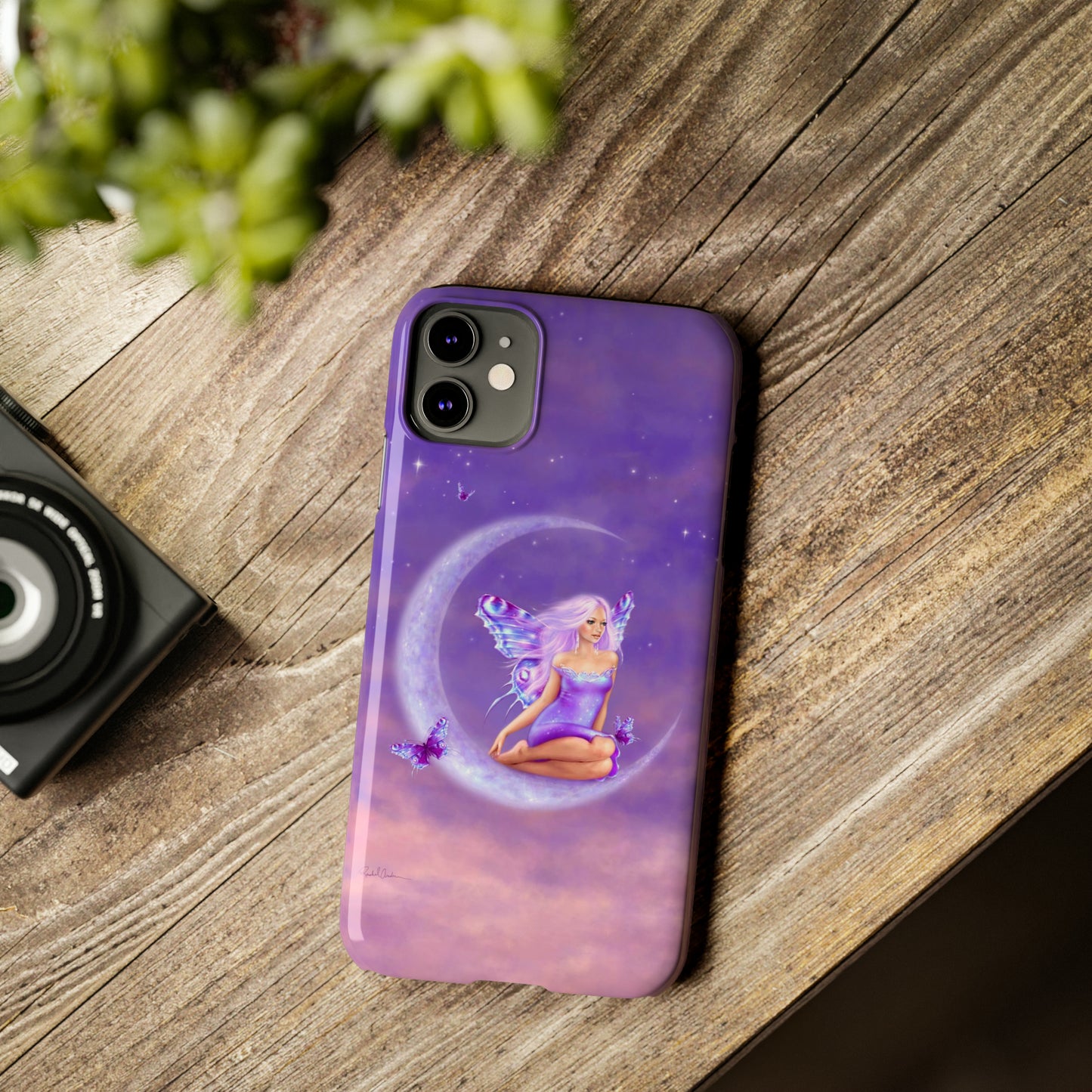 Slim Phone Case - Lavender Moon