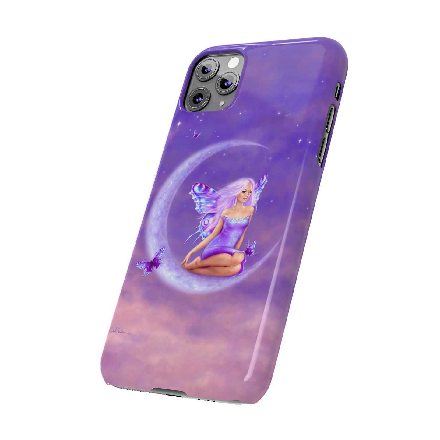 Slim Phone Case - Lavender Moon