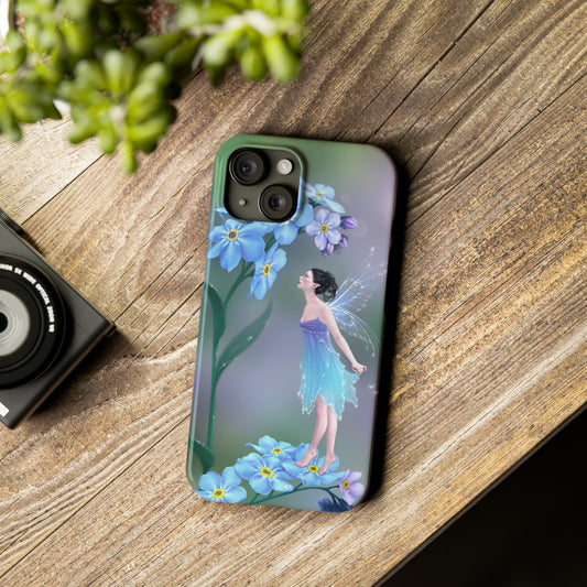 Slim Phone Case - Forget-Me-Not