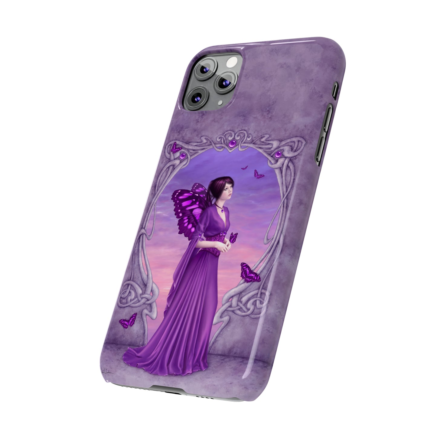 Phone Case - Amethyst Birthstone Fairy