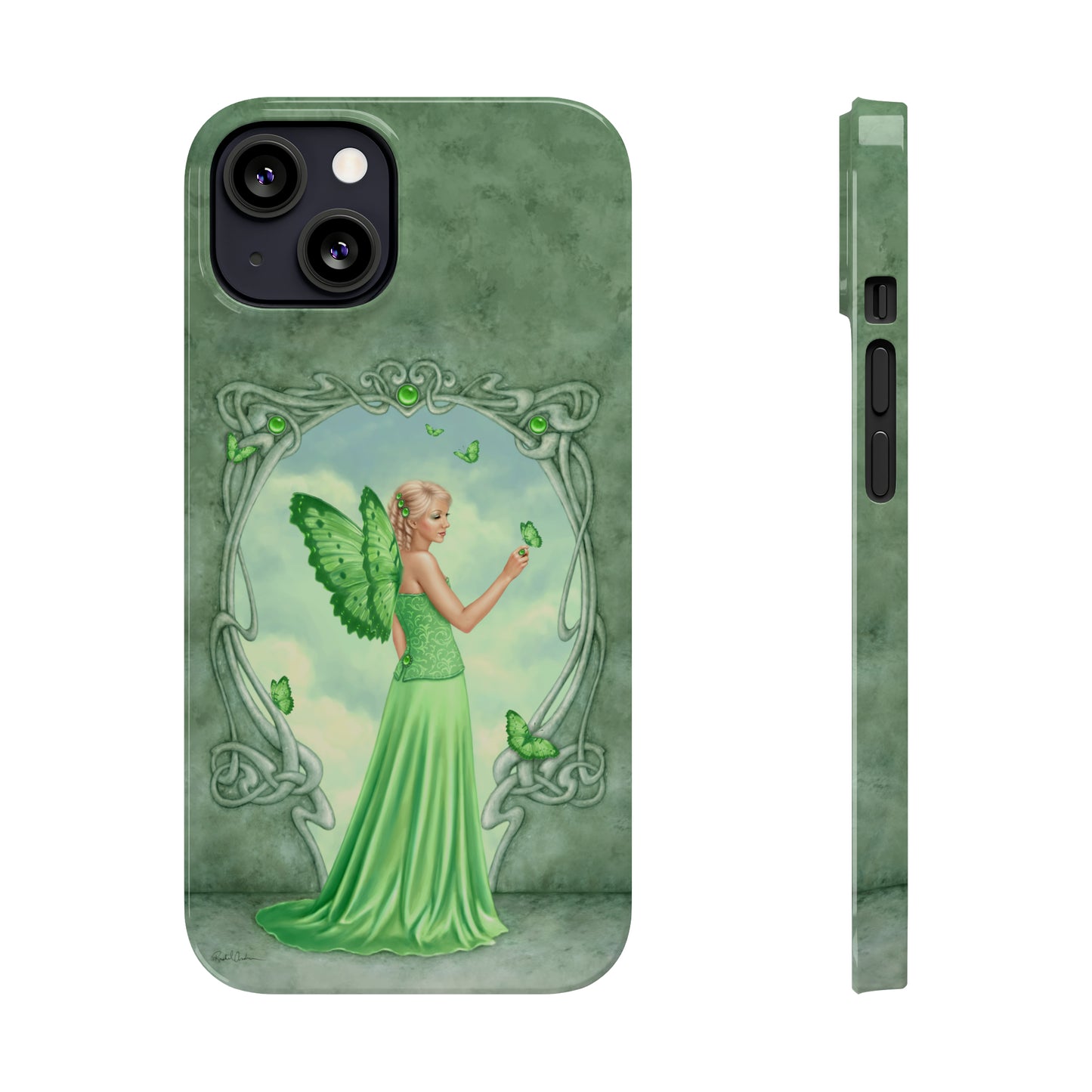 Phone Case - Peridot Birthstone Fairy