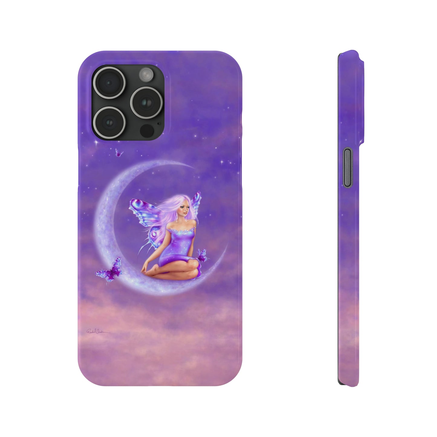 Slim Phone Case - Lavender Moon