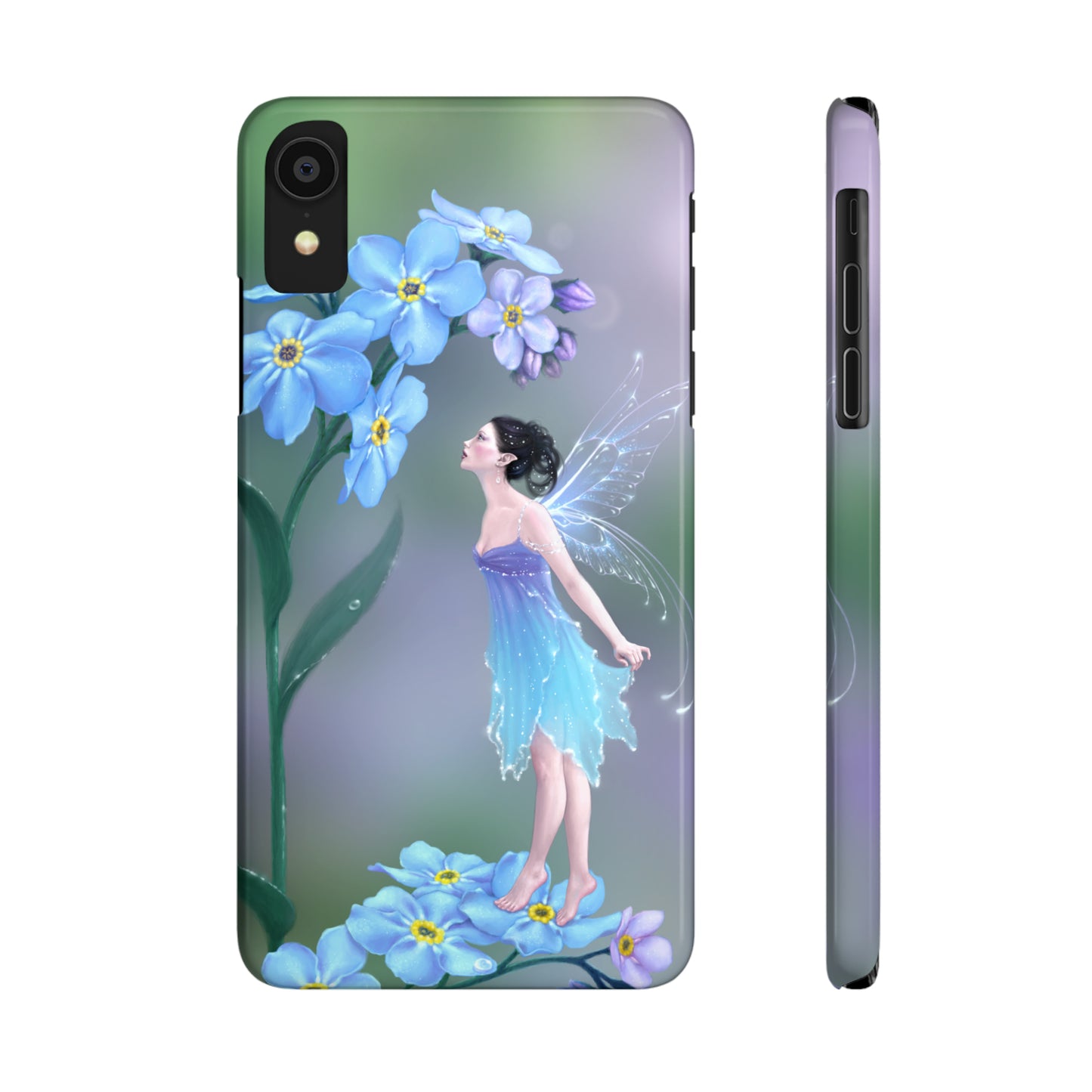 Slim Phone Case - Forget-Me-Not