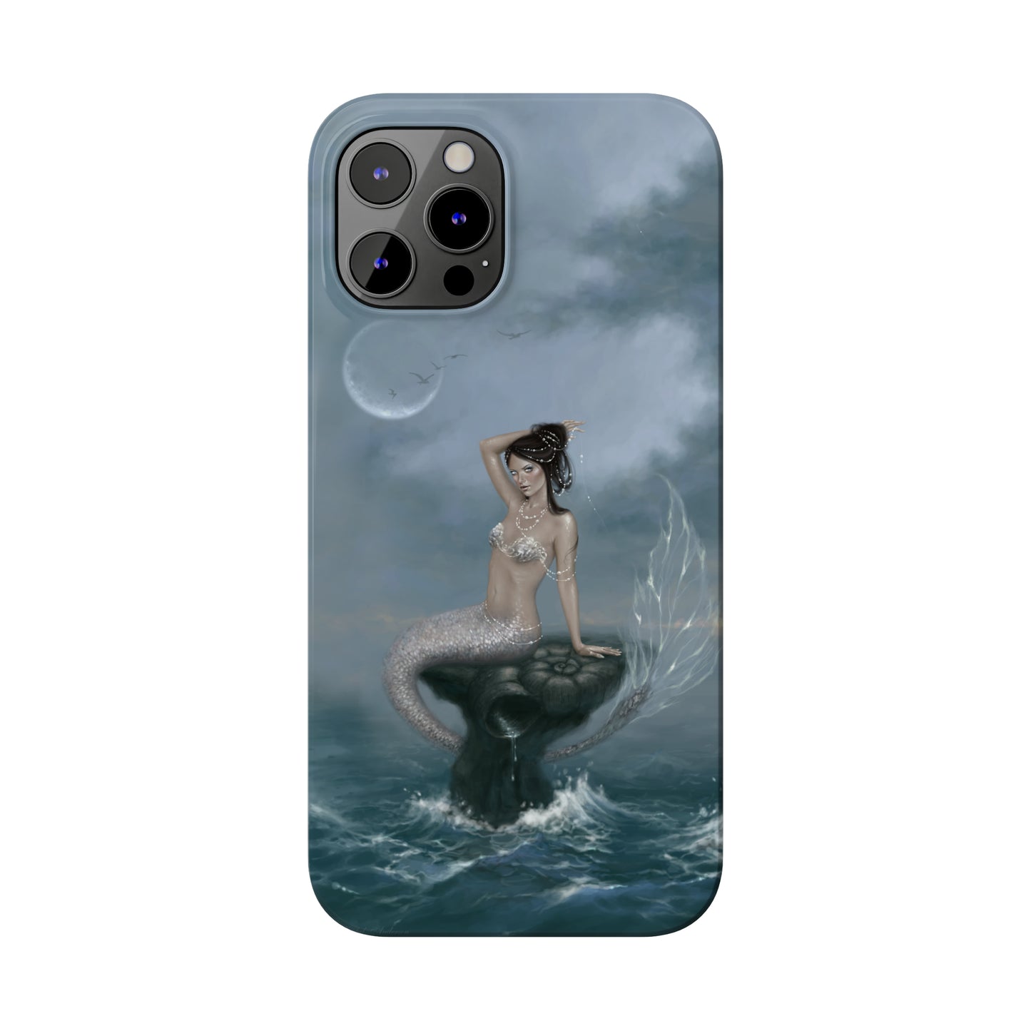 Slim Phone Case - Moon Tide