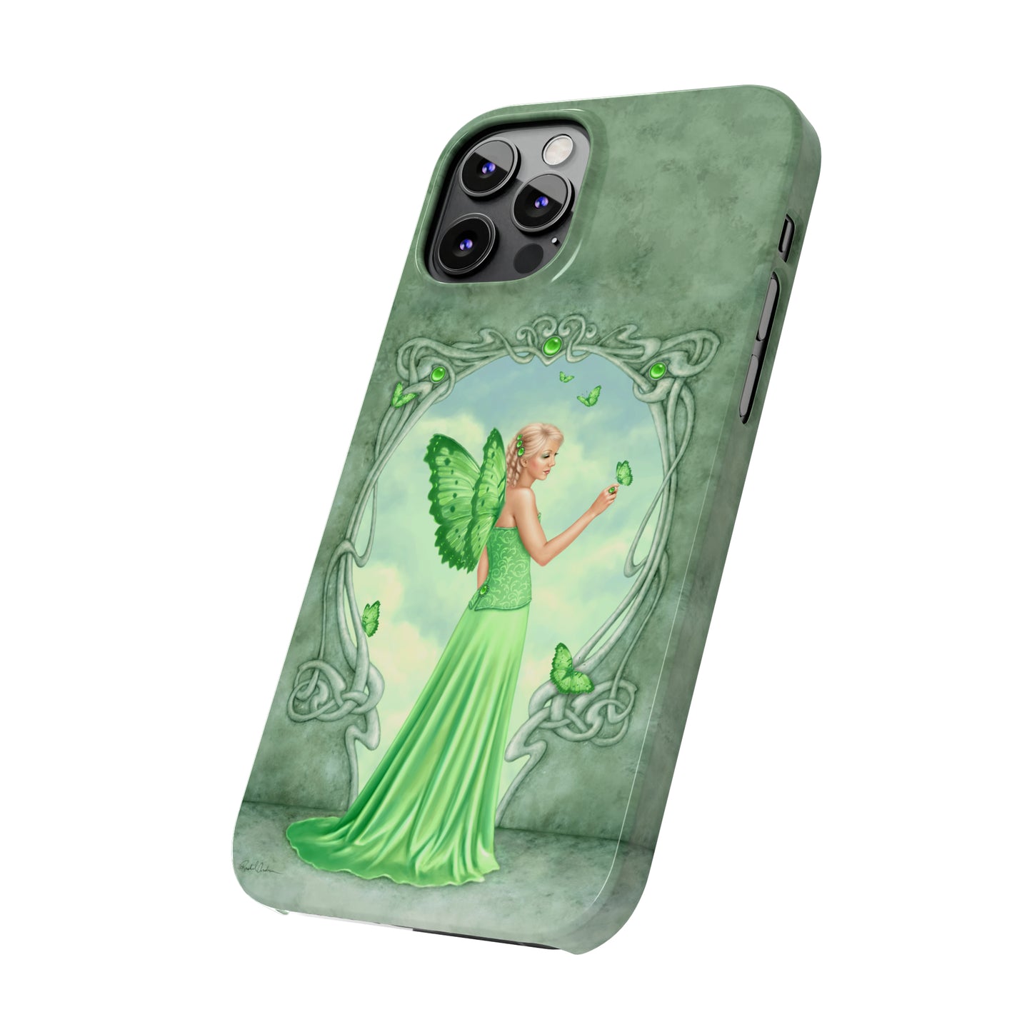 Phone Case - Peridot Birthstone Fairy
