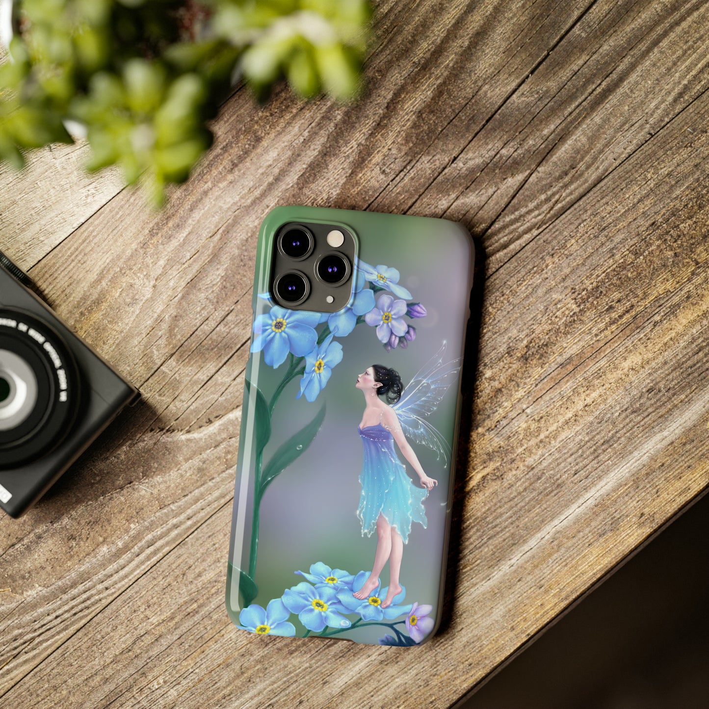 Slim Phone Case - Forget-Me-Not
