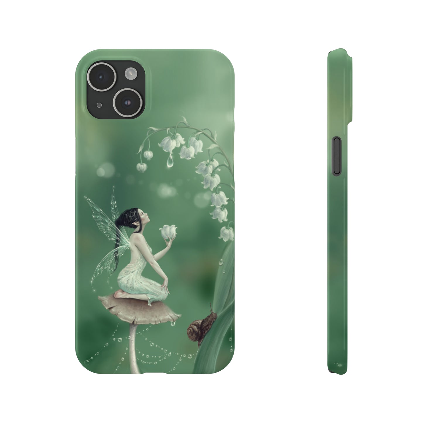 Slim Phone Case - Lily of the Valley