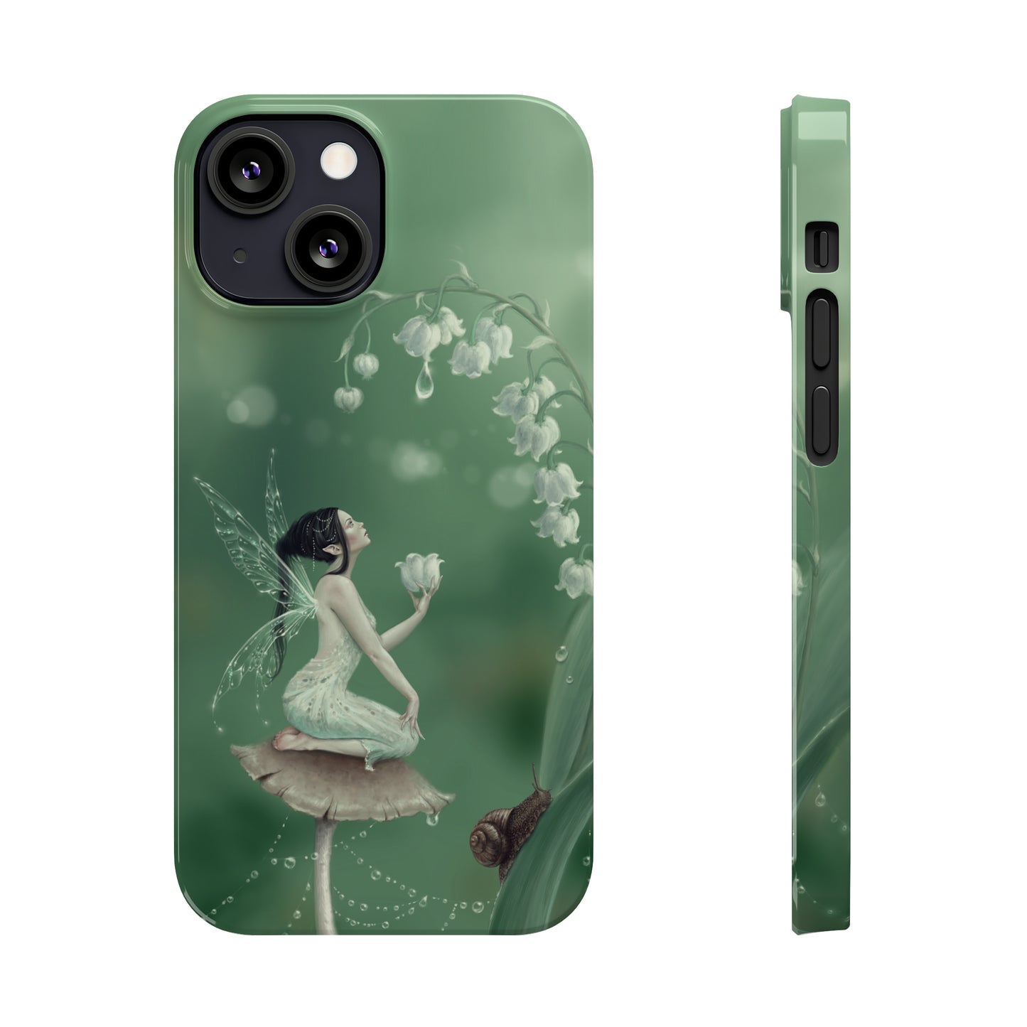 Slim Phone Case - Lily of the Valley