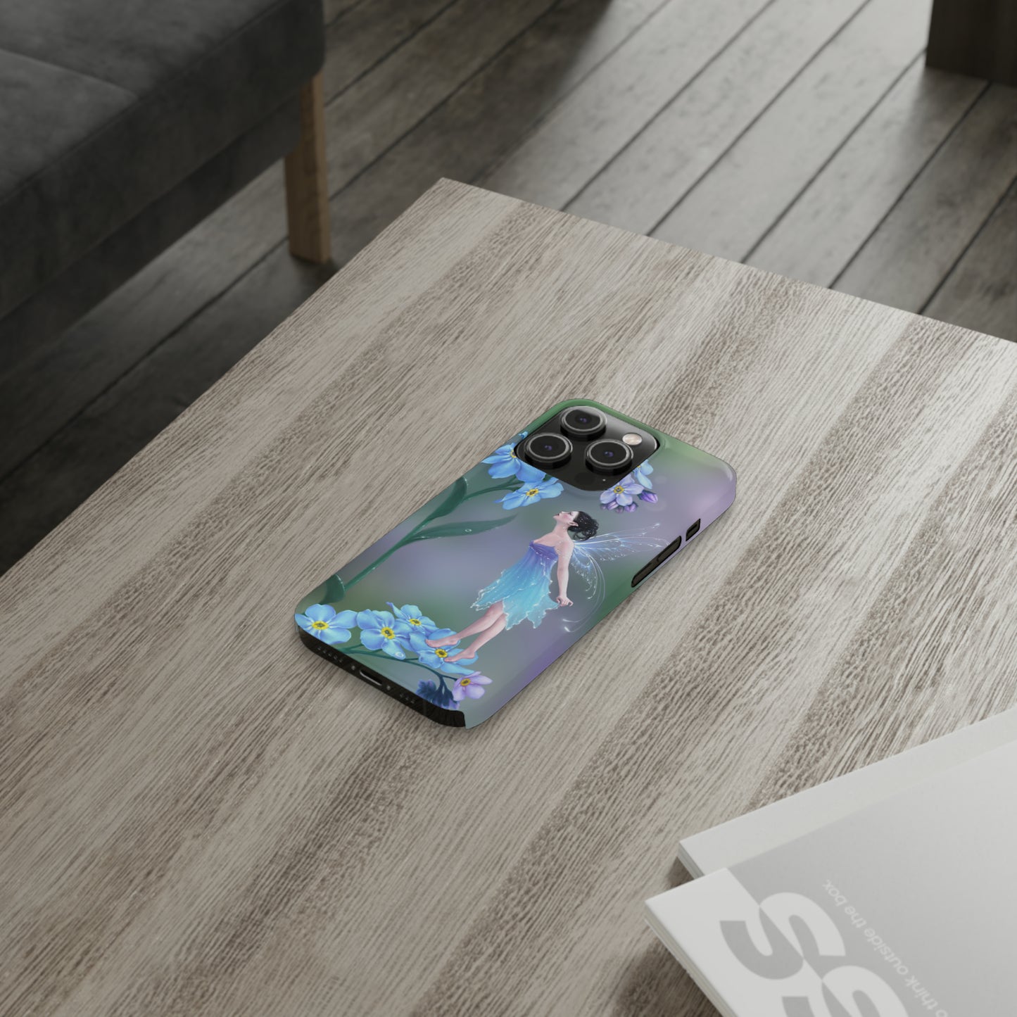 Slim Phone Case - Forget-Me-Not