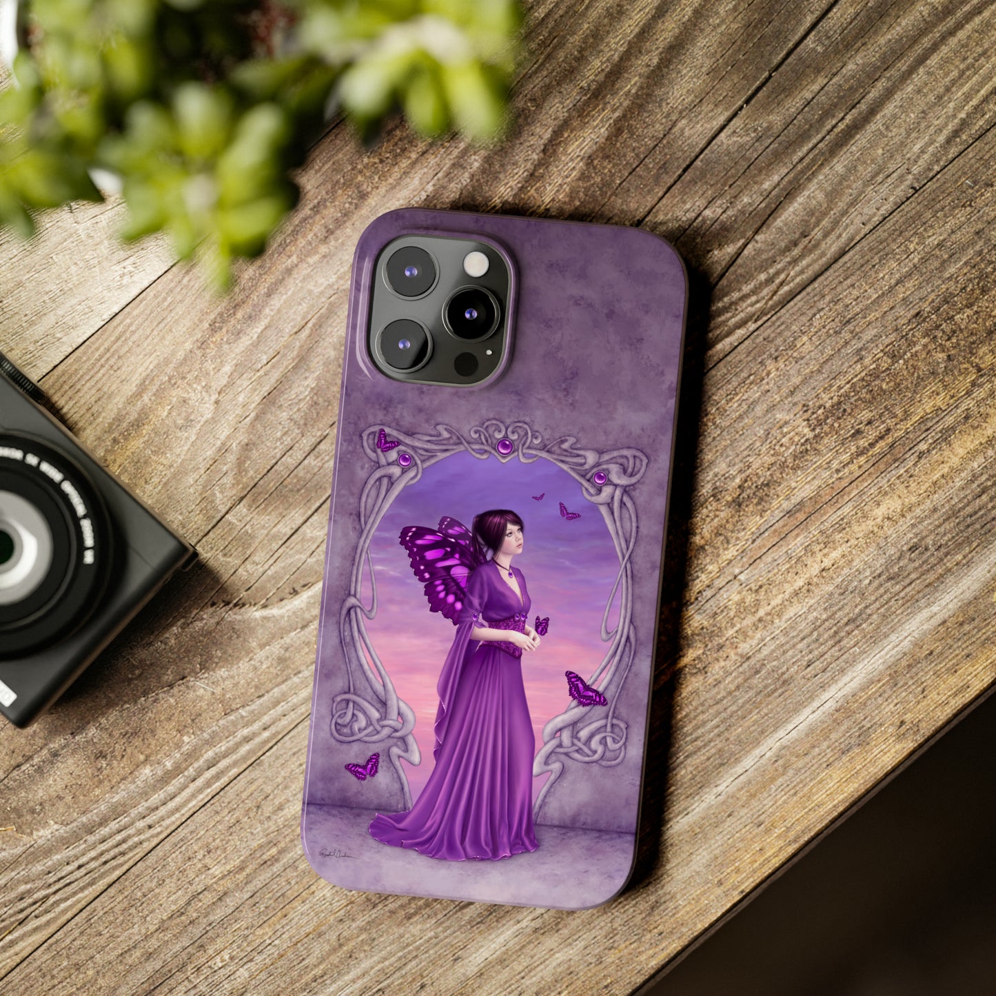 Phone Case - Amethyst Birthstone Fairy
