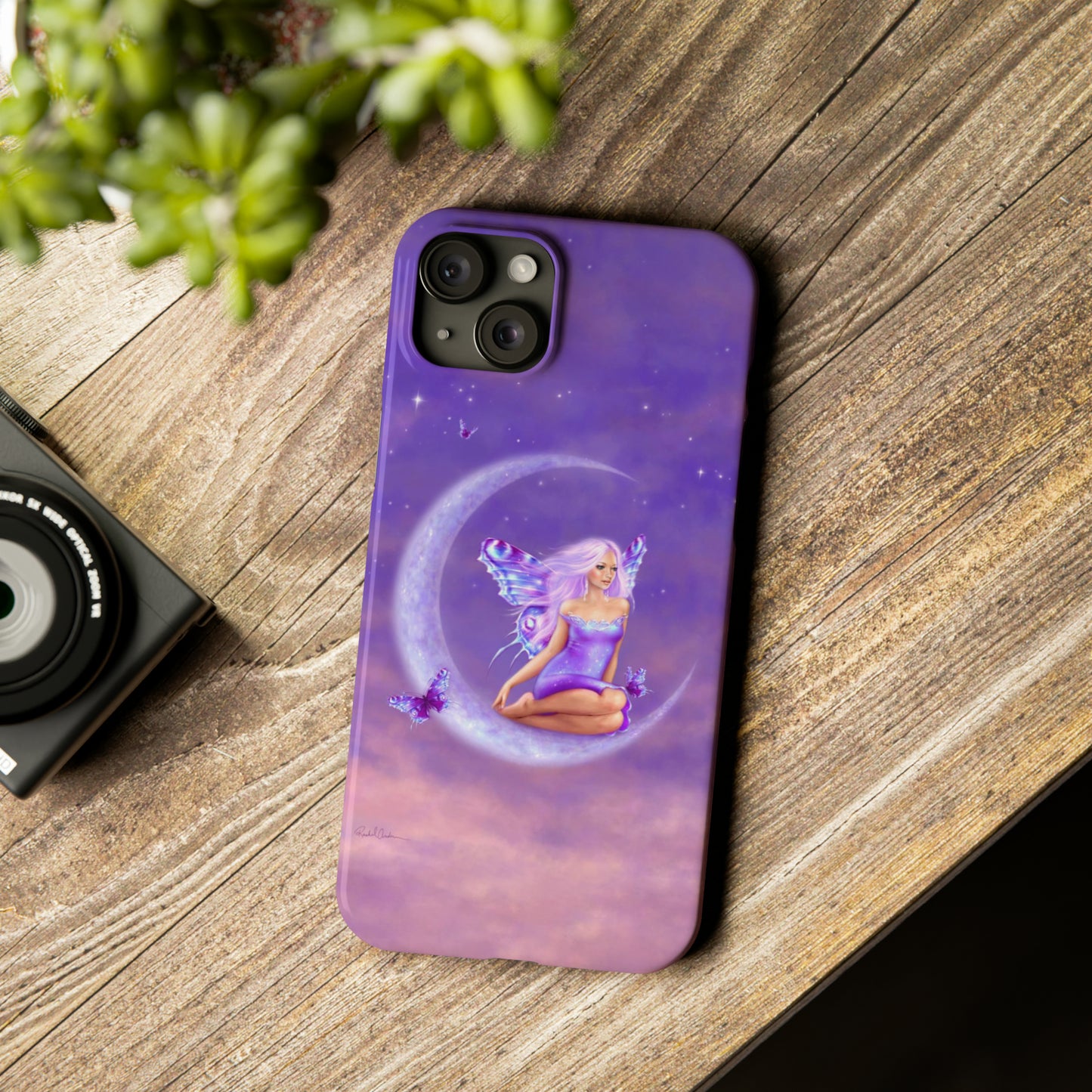 Slim Phone Case - Lavender Moon