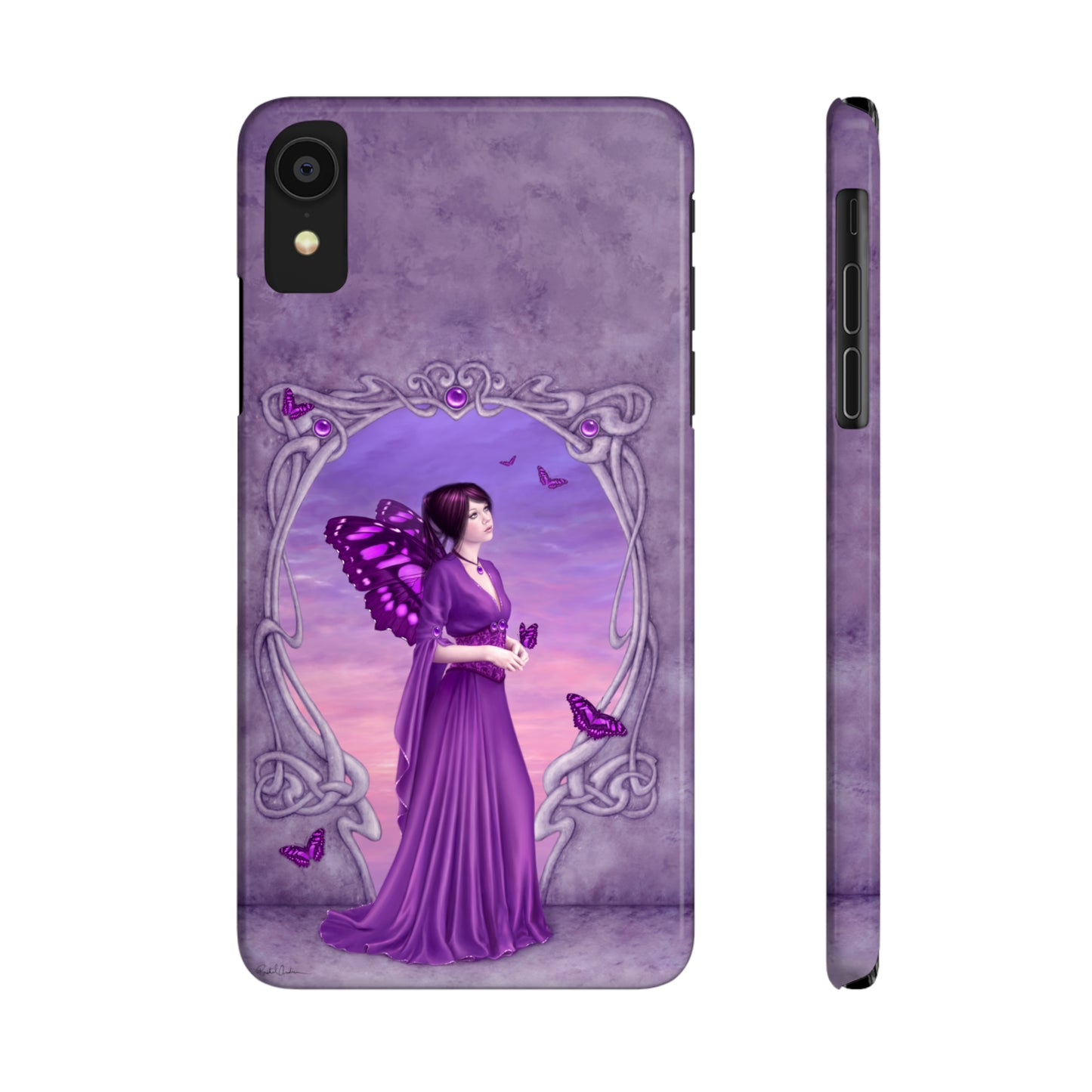 Phone Case - Amethyst Birthstone Fairy