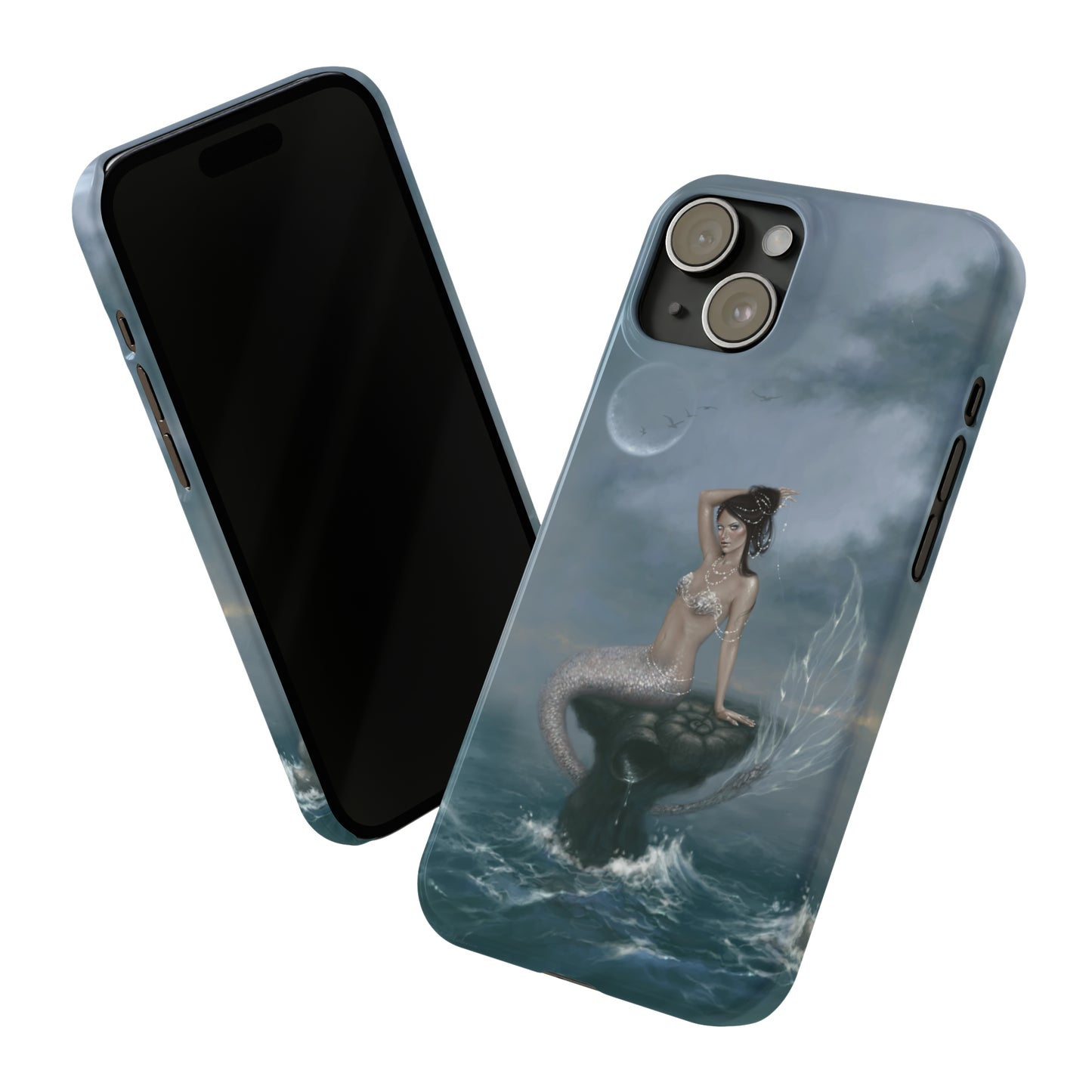 Slim Phone Case - Moon Tide