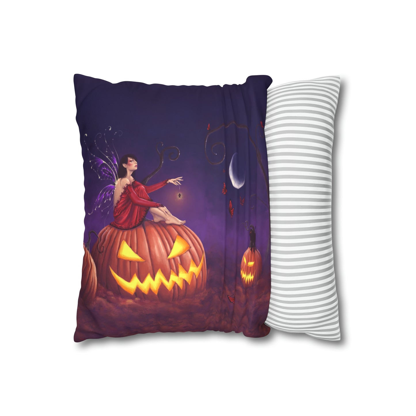 Throw Pillow Cover - Pumpkin Pixie