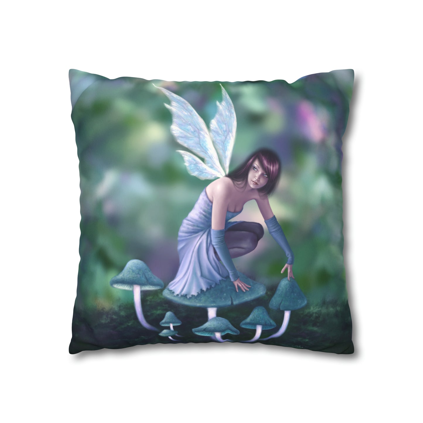 Throw Pillow Cover - Periwinkle