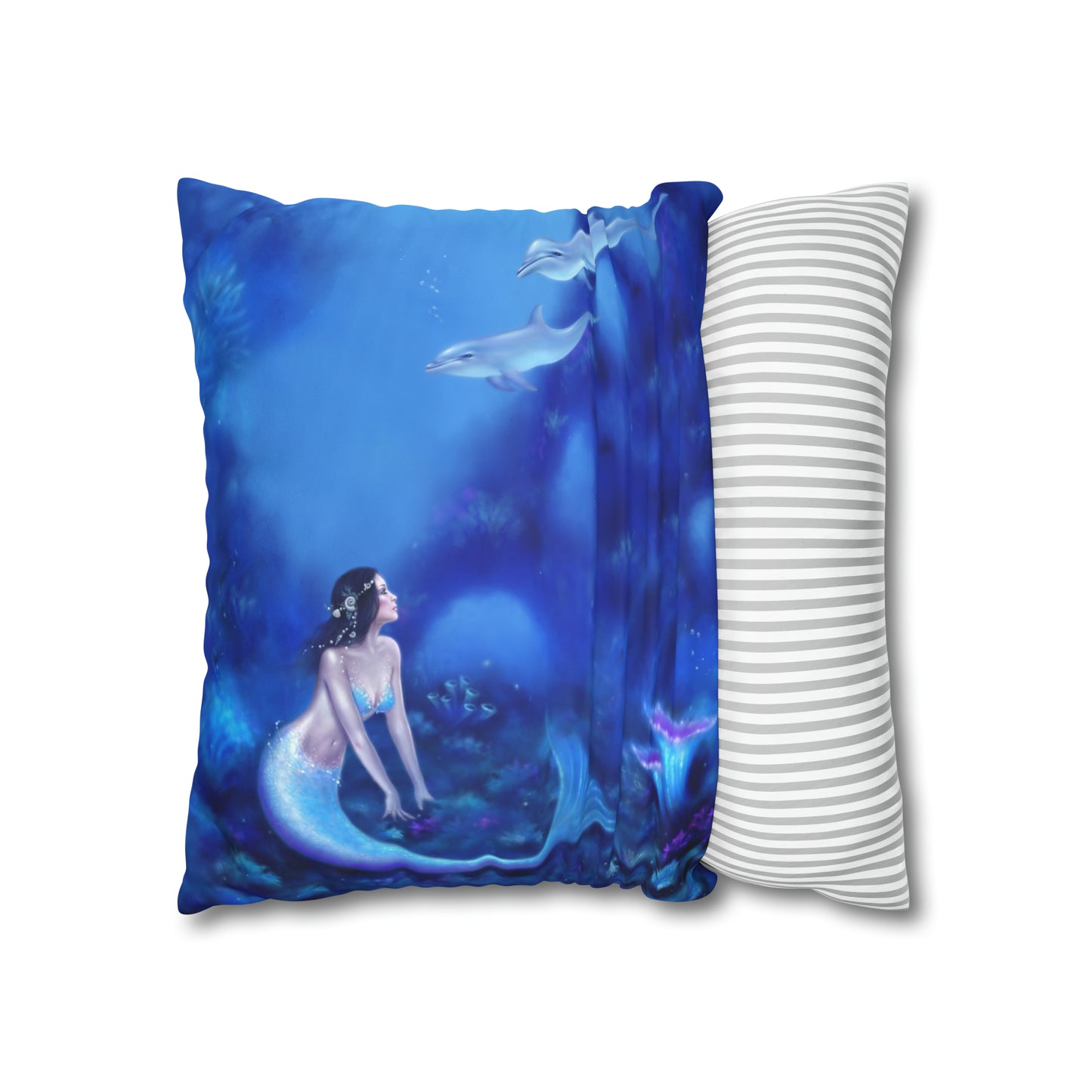 Throw Pillow Cover - Ultramarine