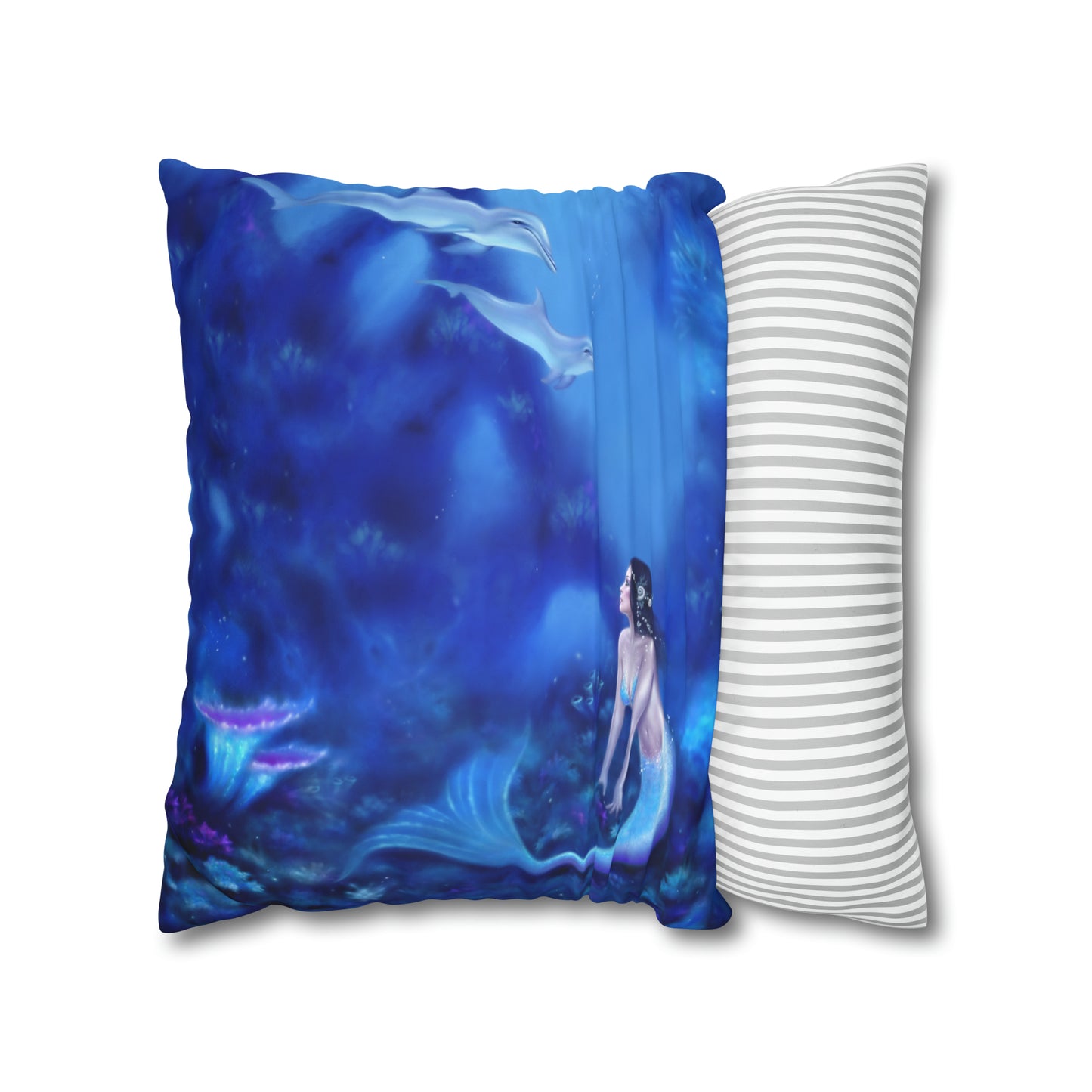 Throw Pillow Cover - Ultramarine