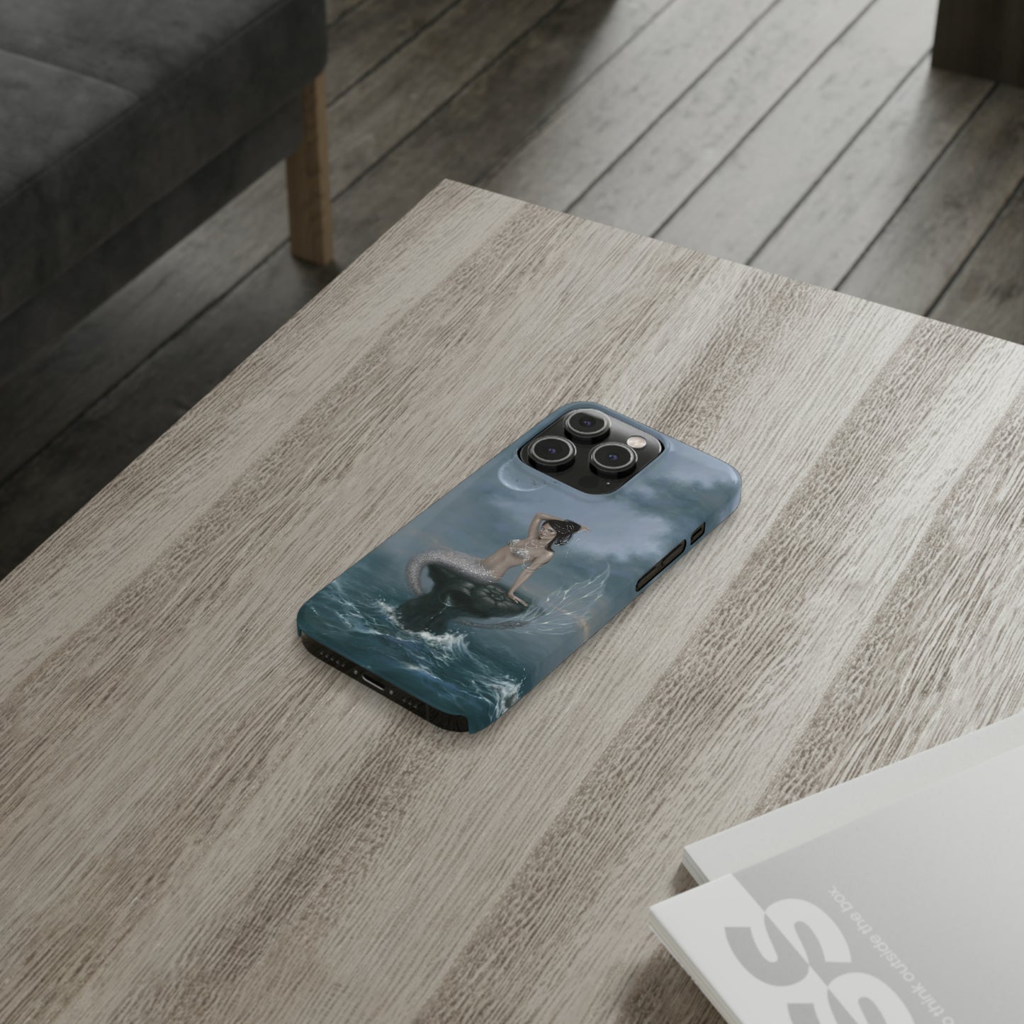 Slim Phone Case - Moon Tide